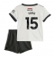 Manchester United Leny Yoro #15 Derde tenue voor kinderen 2024-25 Korte Mouwen (+ broek)