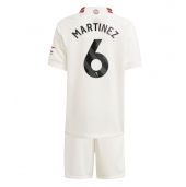 Manchester United Lisandro Martinez #6 Derde tenue voor kinderen 2023-24 Korte Mouwen (+ broek)