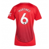 Manchester United Lisandro Martinez #6 Thuis tenue voor Dames 2024-25 Korte Mouwen