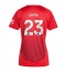 Manchester United Luke Shaw #23 Thuis tenue voor Dames 2024-25 Korte Mouwen