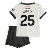 Manchester United Manuel Ugarte #25 Derde tenue voor kinderen 2024-25 Korte Mouwen (+ broek)