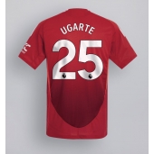 Manchester United Manuel Ugarte #25 Thuis tenue 2024-25 Korte Mouwen