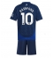 Manchester United Marcus Rashford #10 Uit tenue voor kinderen 2024-25 Korte Mouwen (+ broek)