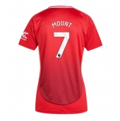 Manchester United Mason Mount #7 Thuis tenue voor Dames 2024-25 Korte Mouwen