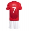 Manchester United Mason Mount #7 Thuis tenue voor kinderen 2024-25 Korte Mouwen (+ broek)