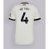 Manchester United Matthijs de Ligt #4 Derde tenue 2024-25 Korte Mouwen