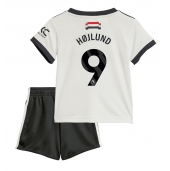 Manchester United Rasmus Hojlund #9 Derde tenue voor kinderen 2024-25 Korte Mouwen (+ broek)