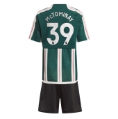 Manchester United Scott McTominay #39 Uit tenue voor kinderen 2023-24 Korte Mouwen (+ broek)