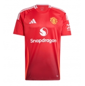 Manchester United Thuis tenue 2024-25 Korte Mouwen