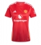 Manchester United Thuis tenue voor Dames 2024-25 Korte Mouwen