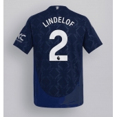 Manchester United Victor Lindelof #2 Uit tenue 2024-25 Korte Mouwen