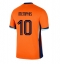 Nederland Memphis Depay #10 Thuis tenue EK 2024 Korte Mouwen