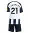 Newcastle United Tino Livramento #21 Thuis tenue voor kinderen 2024-25 Korte Mouwen (+ broek)