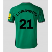 Newcastle United Tino Livramento #21 Uit tenue 2023-24 Korte Mouwen