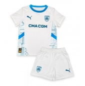 Olympique de Marseille Thuis tenue voor kinderen 2024-25 Korte Mouwen (+ broek)