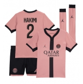 Paris Saint-Germain Achraf Hakimi #2 Derde tenue voor kinderen 2024-25 Korte Mouwen (+ broek)