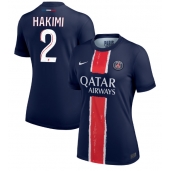 Paris Saint-Germain Achraf Hakimi #2 Thuis tenue voor Dames 2024-25 Korte Mouwen