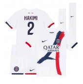 Paris Saint-Germain Achraf Hakimi #2 Uit tenue voor kinderen 2024-25 Korte Mouwen (+ broek)