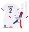 Paris Saint-Germain Achraf Hakimi #2 Uit tenue voor kinderen 2024-25 Korte Mouwen (+ broek)