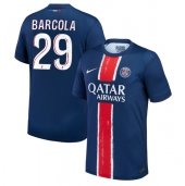 Paris Saint-Germain Bradley Barcola #29 Thuis tenue 2024-25 Korte Mouwen