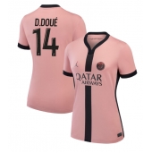 Paris Saint-Germain Desire Doue #14 Derde tenue voor Dames 2024-25 Korte Mouwen