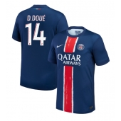 Paris Saint-Germain Desire Doue #14 Thuis tenue 2024-25 Korte Mouwen