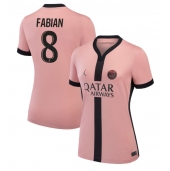 Paris Saint-Germain Fabian Ruiz #8 Derde tenue voor Dames 2024-25 Korte Mouwen