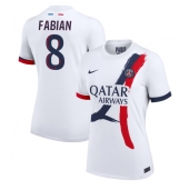 Paris Saint-Germain Fabian Ruiz #8 Uit tenue voor Dames 2024-25 Korte Mouwen