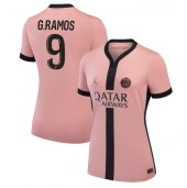 Paris Saint-Germain Goncalo Ramos #9 Derde tenue voor Dames 2024-25 Korte Mouwen