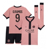 Paris Saint-Germain Goncalo Ramos #9 Derde tenue voor kinderen 2024-25 Korte Mouwen (+ broek)