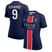 Paris Saint-Germain Goncalo Ramos #9 Thuis tenue voor Dames 2024-25 Korte Mouwen