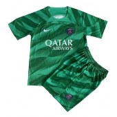 Paris Saint-Germain Keeper Thuis tenue voor kinderen 2023-24 Korte Mouwen (+ broek)