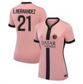 Paris Saint-Germain Lucas Hernandez #21 Derde tenue voor Dames 2024-25 Korte Mouwen