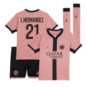 Paris Saint-Germain Lucas Hernandez #21 Derde tenue voor kinderen 2024-25 Korte Mouwen (+ broek)