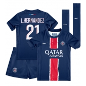 Paris Saint-Germain Lucas Hernandez #21 Thuis tenue voor kinderen 2024-25 Korte Mouwen (+ broek)