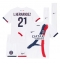 Paris Saint-Germain Lucas Hernandez #21 Uit tenue voor kinderen 2024-25 Korte Mouwen (+ broek)