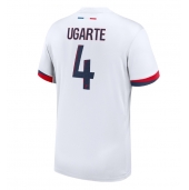 Paris Saint-Germain Manuel Ugarte #4 Uit tenue 2024-25 Korte Mouwen