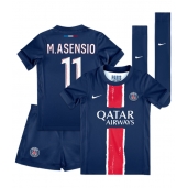 Paris Saint-Germain Marco Asensio #11 Thuis tenue voor kinderen 2024-25 Korte Mouwen (+ broek)