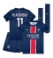 Paris Saint-Germain Marco Asensio #11 Thuis tenue voor kinderen 2024-25 Korte Mouwen (+ broek)