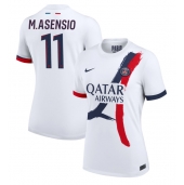 Paris Saint-Germain Marco Asensio #11 Uit tenue voor Dames 2024-25 Korte Mouwen