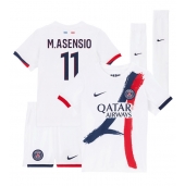 Paris Saint-Germain Marco Asensio #11 Uit tenue voor kinderen 2024-25 Korte Mouwen (+ broek)