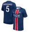 Paris Saint-Germain Marquinhos #5 Thuis tenue 2024-25 Korte Mouwen