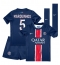 Paris Saint-Germain Marquinhos #5 Thuis tenue voor kinderen 2024-25 Korte Mouwen (+ broek)