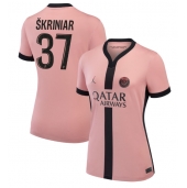 Paris Saint-Germain Milan Skriniar #37 Derde tenue voor Dames 2024-25 Korte Mouwen