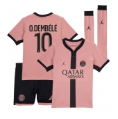 Paris Saint-Germain Ousmane Dembele #10 Derde tenue voor kinderen 2024-25 Korte Mouwen (+ broek)