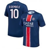 Paris Saint-Germain Ousmane Dembele #10 Thuis tenue 2024-25 Korte Mouwen