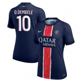 Paris Saint-Germain Ousmane Dembele #10 Thuis tenue voor Dames 2024-25 Korte Mouwen