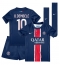 Paris Saint-Germain Ousmane Dembele #10 Thuis tenue voor kinderen 2024-25 Korte Mouwen (+ broek)