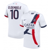 Paris Saint-Germain Ousmane Dembele #10 Uit tenue 2024-25 Korte Mouwen