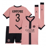 Paris Saint-Germain Presnel Kimpembe #3 Derde tenue voor kinderen 2024-25 Korte Mouwen (+ broek)